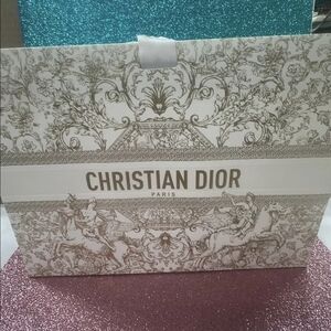 Christian Dior Limited Edition Gift Bag With Dior Ribbon NEW, Authentic, Sealed.